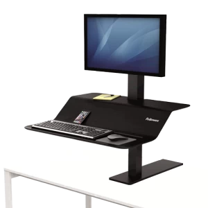 Image of Fellowes Lotus VE Sit Stand Workstation Single 8080101