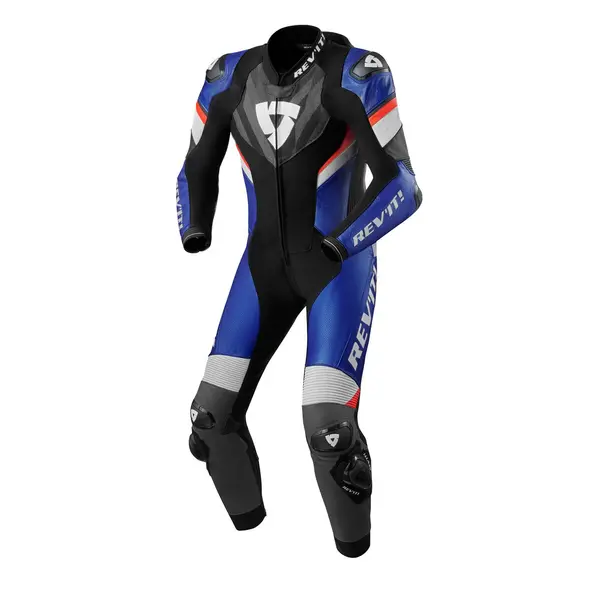 Image of REV'IT! Hyperspeed 2 One Piece Suit Black Blue Size 48