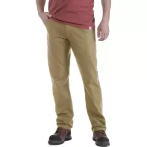 Image of Carhartt Mens Rugged Stretch Relaxed Fit Chino Trousers Waist 30' (76cm), Inside Leg 32' (81cm)