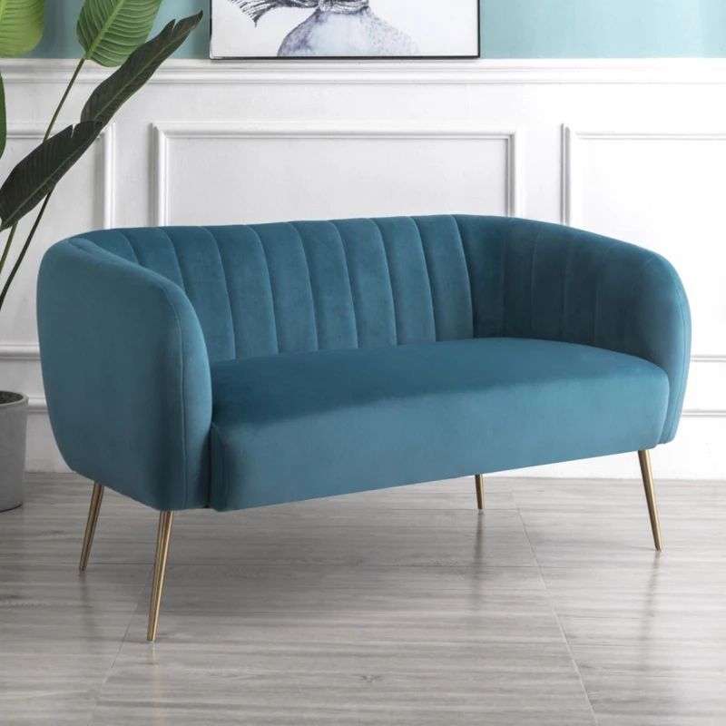 Image of Artemis Home Matilda 2 Seat Sofa in Teal Size: 2 Seater Teal Unisex 2 Seater