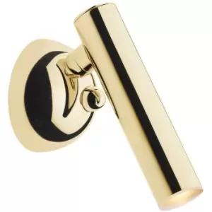 Image of Zumaline Loya Integrated LED Reading Light, French Gold, 3000K, 450Lm