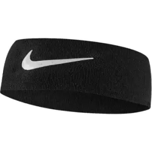 Image of Nike Athletic Headband Wide Black White
