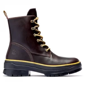 Image of Timberland Malynn Ek+ Mid Lace-up Boot For Her In Dark Brown Dark Brown, Size 7.5