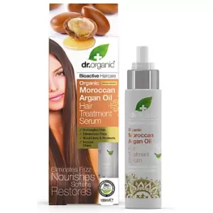 Image of Dr Organic Moroccan Argan Oil Hair Treatment Serum