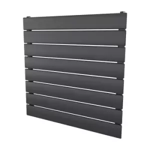 Image of Thames Horizontal Designer Radiator 595x600 Anthracite