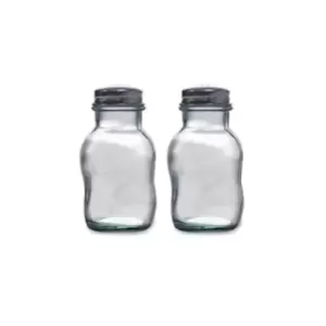 Image of Tower Natural Life Recycled Glass Salt and Pepper Shaker Set