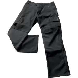 Image of LERIDA WORK TROUSERS BLACK 36" 90C52 LONG LEG