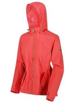 Image of Regatta Regatta Laurenza Waterproof Jacket, Red, Size 8, Women