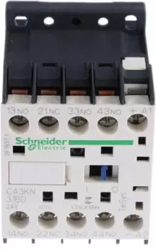 Image of Schneider Electric Control Relay - 3NO + 1NC, 10 A Contact Rating, 24 Vdc
