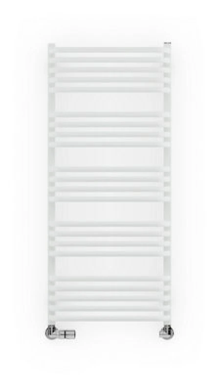 Image of Terma Alex White Electric & Gas Towel Warmer (W)500mm X (H)1140mm