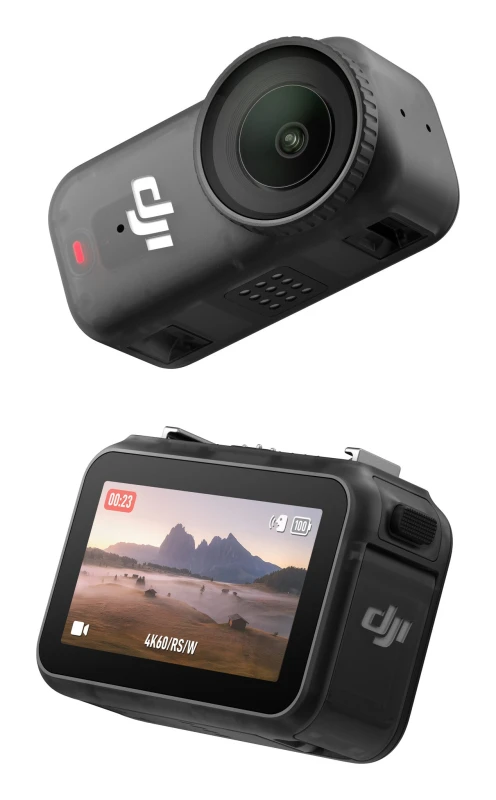 Image of DJI Osmo Nano Standard Combo 4K Ultra HD Action Camera - Black, 64GB, Black 6937224115446