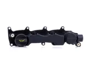 Image of DR.MOTOR AUTOMOTIVE Rocker Cover DRM16904 Valve Cover,Camshaft Cover FORD,PEUGEOT,CITROEN,Fiesta Mk5 Schragheck (JH1, JD1, JH3, JD3)