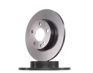 Image of PAIR PAINTED BREMBO BRAKE DISCS 08.8679.11