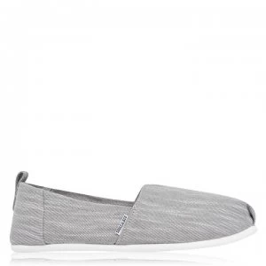 Image of SoulCal Long Beach Mens Canvas Slip Ons - Grey Denim
