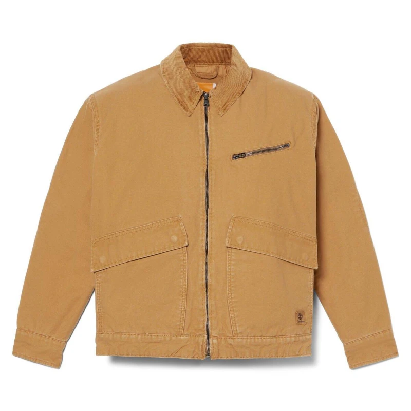 Image of Timberland STRAFFORD WASHED CANVAS INSULATED J - Brown Brown M