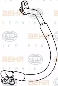 Image of Hose line Assembly 9GS351337-761 by BEHR