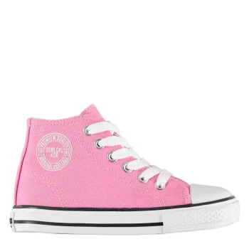 Image of SoulCal Canvas Infants Hi Tops - Pink