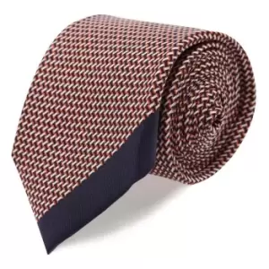 Image of Boss Boss Tie 7.5cm Mens - Orange