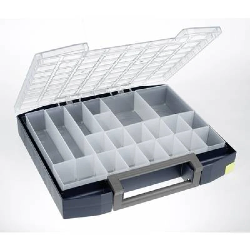 Image of raaco raaco boxxser Assortment case (L x W x H) 401 x 465 x 78mm No. of compartments: 20 Content 134989