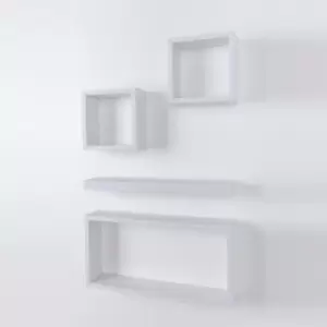 Image of Large 4 Pcs Hudson Set, Matt White