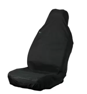 Image of Car Seat Cover Stretch - Front Single - Black TOWN & COUNTRY 3DSFBLK