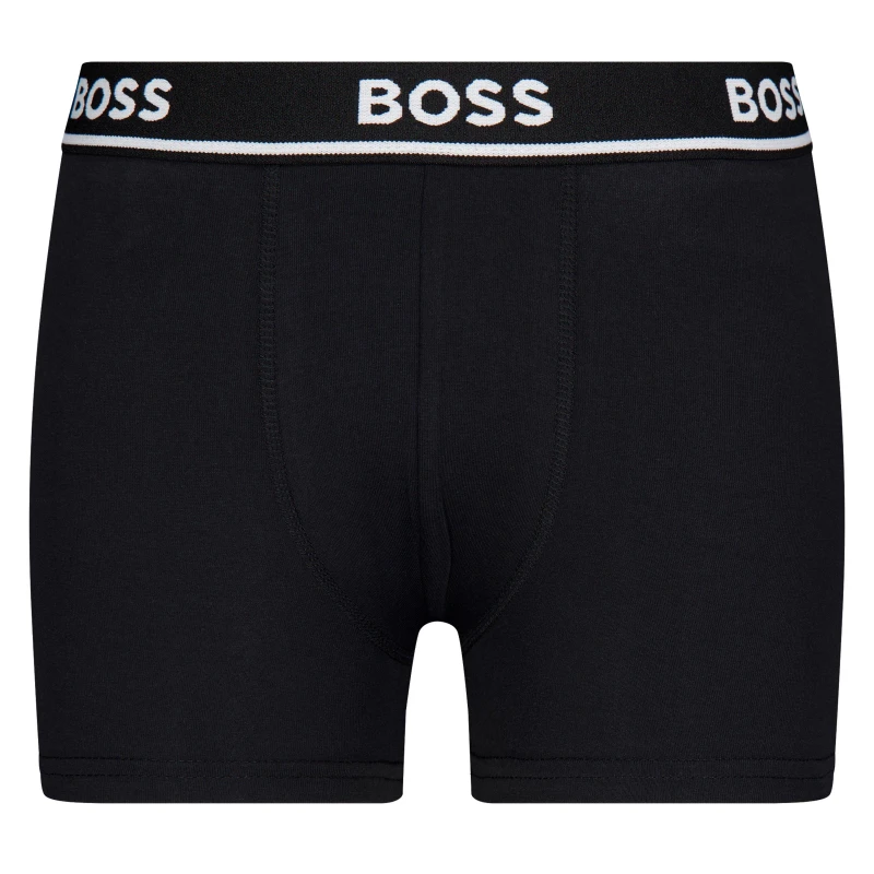 Image of Boss 2-Pack Logo Boxers Infants - Black One Size