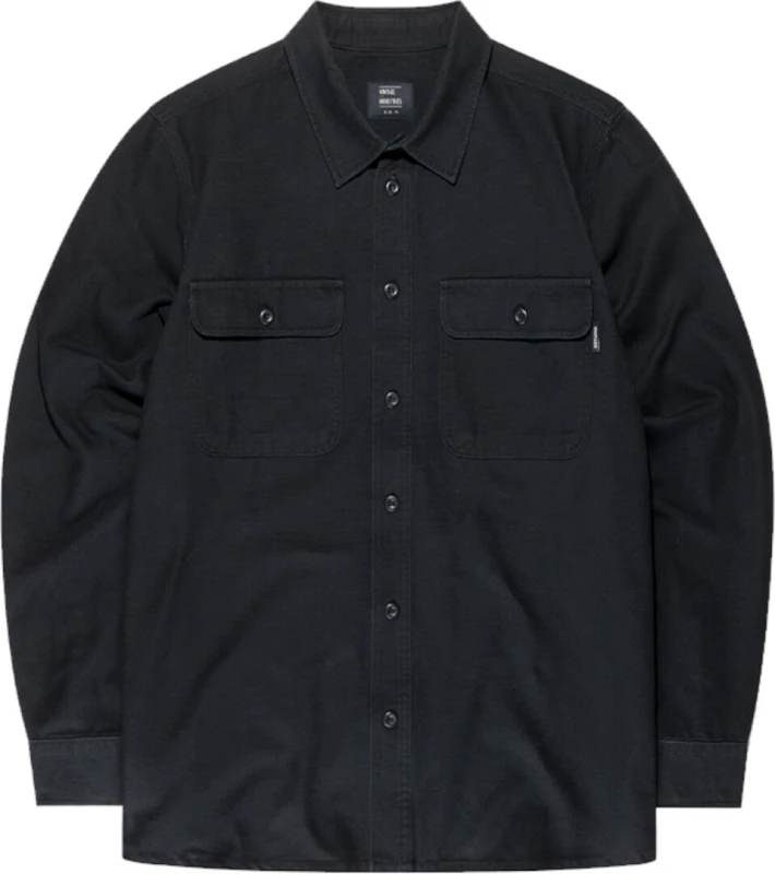 Image of Vintage Industries Baron Shirt Longsleeve Black M Men