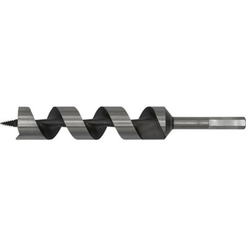 Image of Loops 32 x 235mm Hardened Auger Wood Drill Bit - Hexagonal Shank - Woodwork Timber Multi