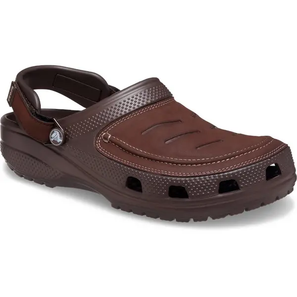 Image of Crocs Mens Yukon Vista II Leather Clogs UK Size 9 (EU 43-44)