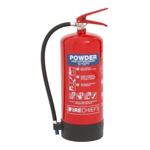 Image of Spectrum Industrial Fire Extinguisher ABC Powder 9KG 14369