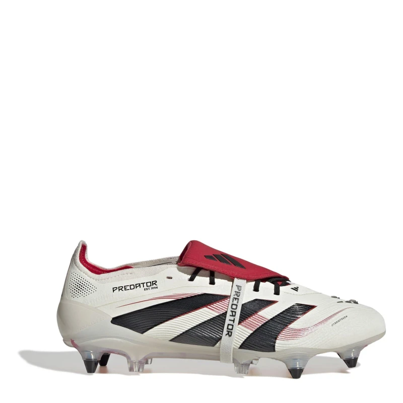 Image of adidas Predator Elite Fold Over Tongue Soft Ground Football Boots - White White 6
