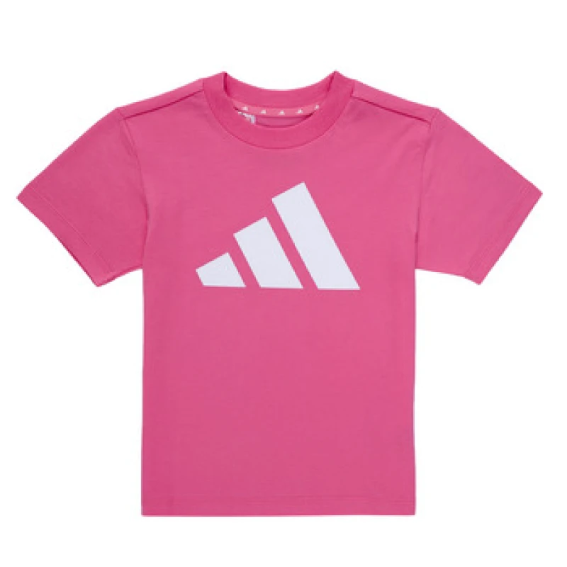 Image of adidas JC9718 girls's Children's T shirt in Pink