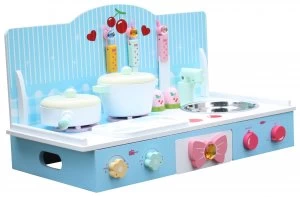 Image of Liberty House Toys Tabletop Kitchen Accessories Blue.