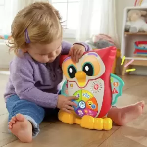 Image of Fisher-Price Linkimals Light-Up & Learn Owl Toy
