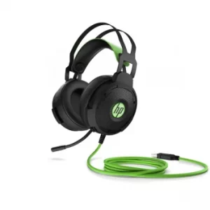 Image of HP 600 Headset Head-band Black, Green