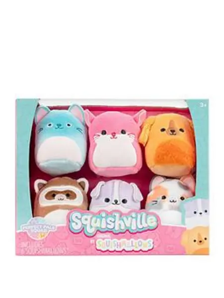 Image of Squishville 6 Pack Perfect Pals Squad
