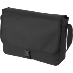 Image of Bullet Omaha Shoulder Bag (34 x 8.5 x 25cm) (Solid Black)