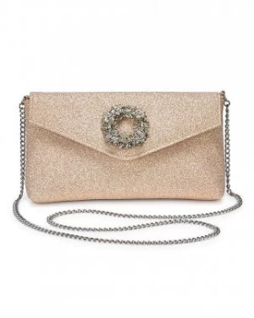 Image of Dune Breed Brooch Trim Clutch Bag