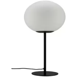 Image of Dyberg Larsen Princess Globe Table Lamp Opal, Black