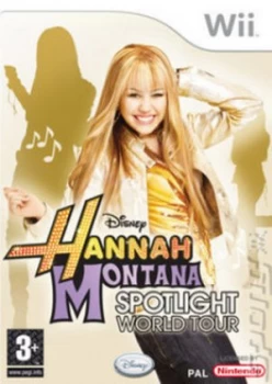 Image of Hannah Montana Spotlight World Tour Nintendo Wii Game