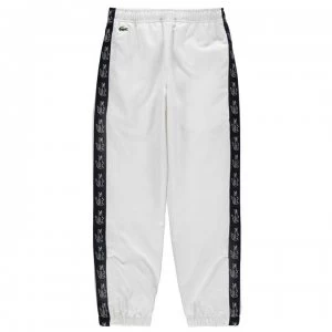 Image of Lacoste Side Logo Jogging Pants - White