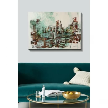 Image of Kanvas Tablo (70 x 100) - 135 Multicolor Decorative Canvas Painting