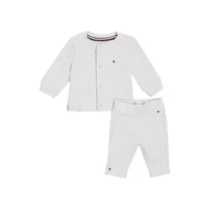 Image of Tommy Hilfiger Baby Waffle Set Giftbox - Grey
