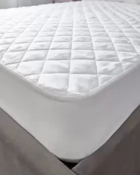 Image of Cotton Traders Anti-Allergy Mattress Protector in White