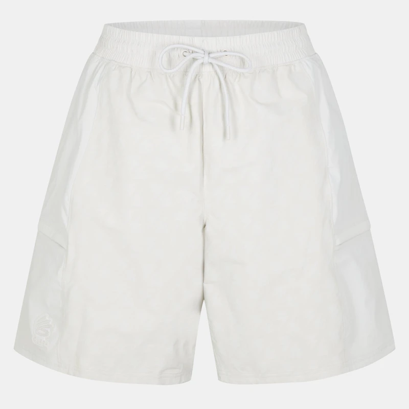 Image of Under Armour Curry Woven Shorts Mens White male S