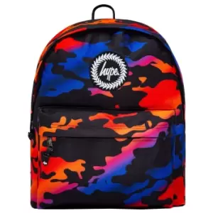 Image of Hype Gradient Camo Backpack (One Size) (Black/Blue/Orange)