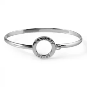 Image of Radley London Sterling Silver Circle Logo Bangle