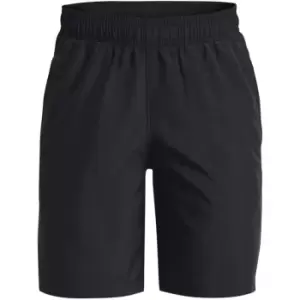 Image of Under Armour Armour Woven Graphic Shorts Junior Boys - Black