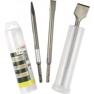 Image of Bosch Accessories 2607019457 Promoline Chisel set 3 Piece Total length 250 mm SDS-Plus 1 Set