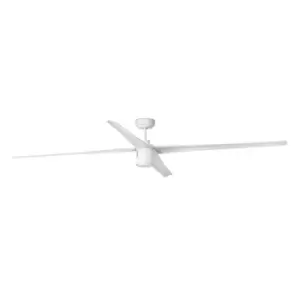 Image of Attos LED White Ceiling Fan with DC Motor Smart - Remote Included, 3000K